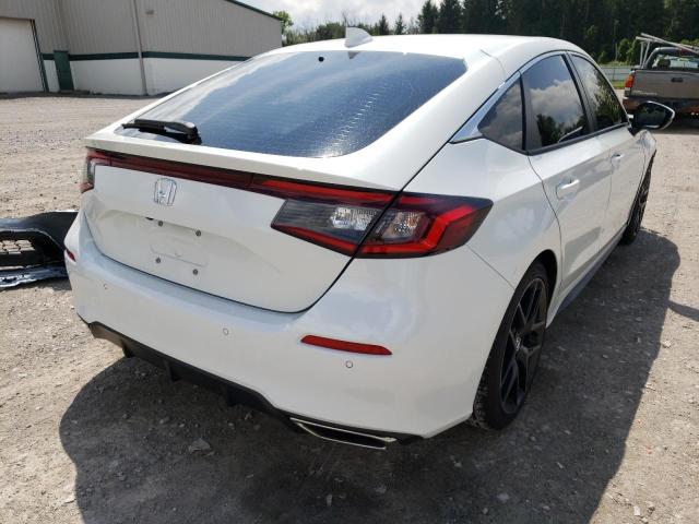 19XFL1H85NE016890 - 2022 HONDA CIVIC SPOR WHITE photo 4