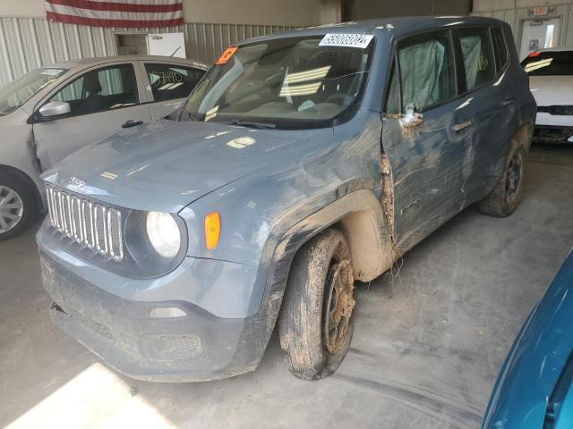 ZACCJBAB2JPH06128 - 2018 JEEP RENEGADE S Mavi foto 2