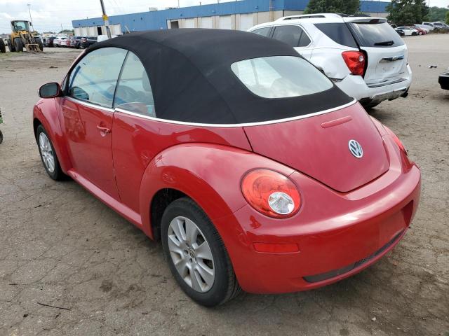 3VWPF31Y78M403918 - 2008 VOLKSWAGEN NEW BEETLE 红色 照片 3