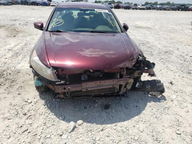 1HGCP26319A033510 - 2009 HONDA ACCORD LX BURGUNDY photo 9