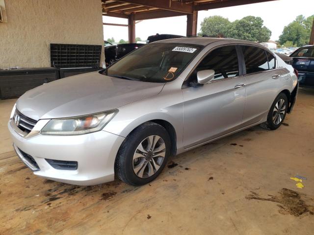 1HGCR2F36DA104123 - 2013 HONDA ACCORD LX SILVER photo 2