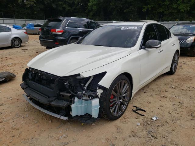 JN1FV7AP2KM760252 - 2019 INFINITI Q50 RED SP WHITE photo 2