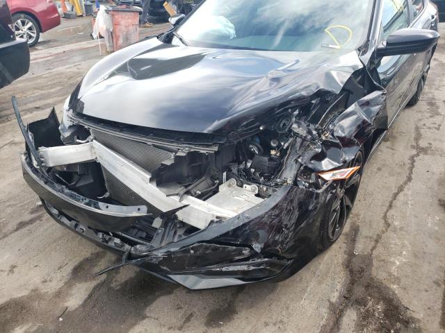 2HGFC2F87LH539968 - 2020 HONDA CIVIC SPOR BLACK photo 9