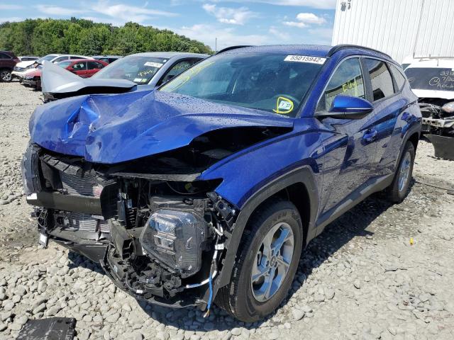 5NMJBCAE5NH136996 - 2022 HYUNDAI TUCSON SEL BLUE photo 2