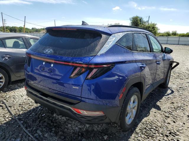 5NMJBCAE5NH136996 - 2022 HYUNDAI TUCSON SEL BLUE photo 4