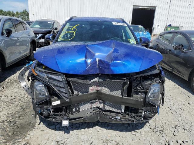 5NMJBCAE5NH136996 - 2022 HYUNDAI TUCSON SEL BLUE photo 9