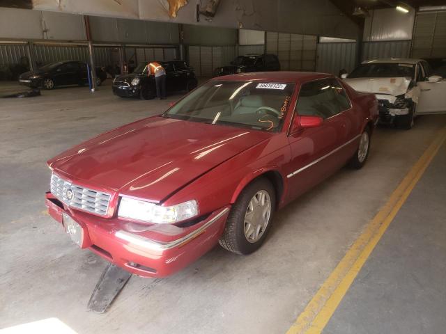 1G6EL12Y5YB702291 - 2000 CADILLAC ELDORADO ESC  photo 2