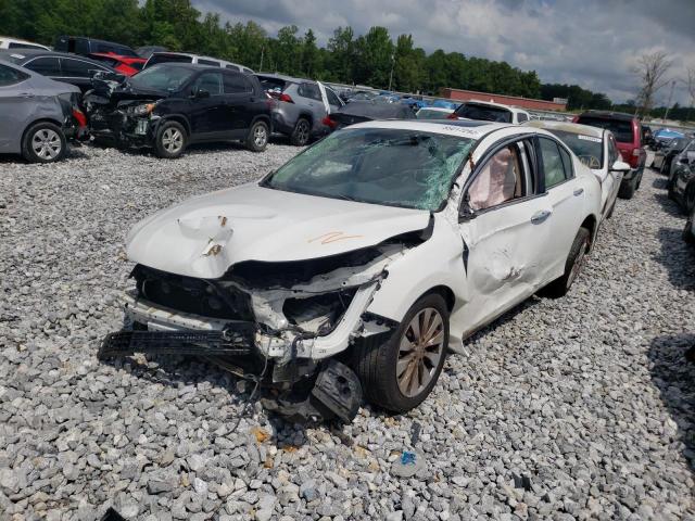 1HGCR3F81FA030694 - 2015 HONDA ACCORD EXL WHITE photo 2