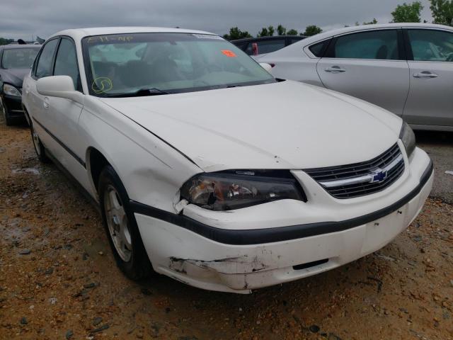 2G1WF52E839206989 - 2003 CHEVROLET IMPALA WHITE photo 1