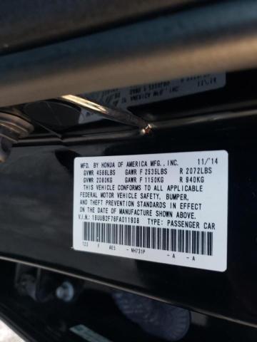 19UUB2F76FA011908 - 2015 ACURA TLX ADVANCE  photo 10