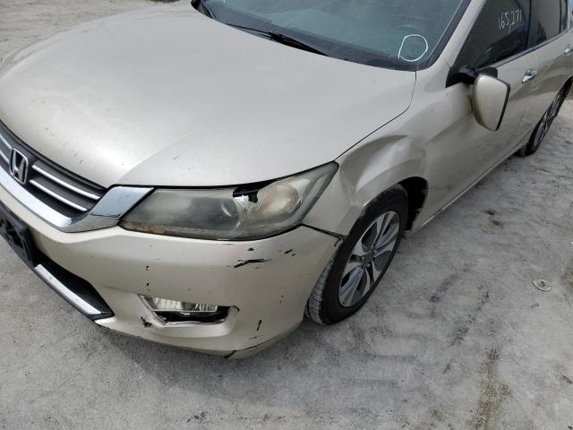 1HGCR2F39DA113849 - 2013 HONDA ACCORD LX TAN photo 9