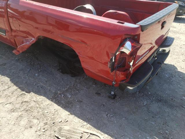 2GCEC19X531354396 - 2003 CHEVROLET SILVERADO RED photo 9