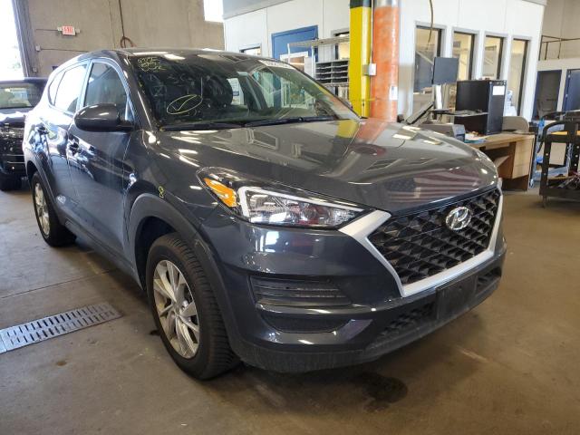 KM8J2CA43KU917524 - 2019 HYUNDAI TUCSON SE CHARCOAL photo 1