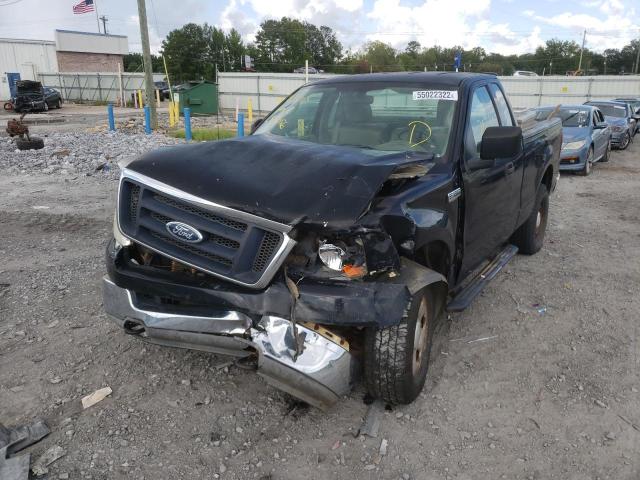 1FTRF14W34NC53056 - 2004 FORD F150 BLACK photo 2