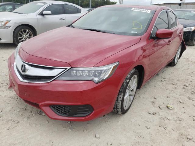 19UDE2F36HA010202 - 2017 ACURA ILX BASE W RED photo 2
