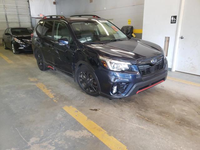 JF2SKAMC8LH564502 - 2020 SUBARU FORESTER S BLUE photo 1