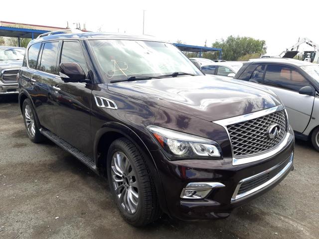 JN8AZ2NF5G9611798 - 2016 INFINITI QX80 PURPLE photo 1