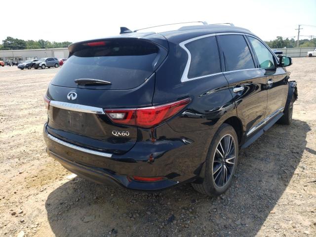 5N1DL0MN7KC565650 - 2019 INFINITI QX60 LUXE BLACK photo 4