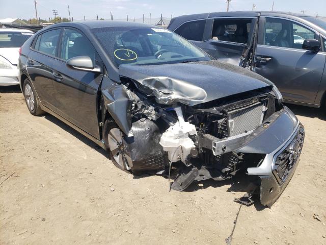 KMHC65LC7LU228634 - 2020 HYUNDAI IONIQ BLUE GRAY photo 1