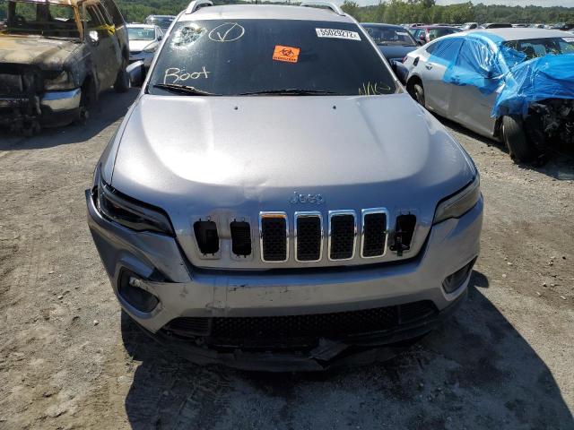 1C4PJLCB1KD173662 - 2019 JEEP CHEROKEE L SILVER photo 9