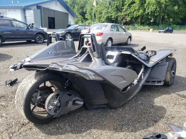 57XAASFA0F5104827 - 2015 POLARIS SLINGSHOT GRAY photo 4