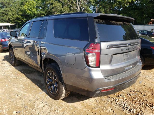 1GNSKDKD8NR223679 - 2022 CHEVROLET SUBURBAN K GRAY photo 3