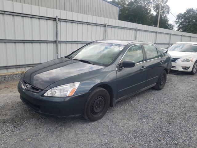 1HGCM56455A098289 - 2005 HONDA ACCORD LX GRAY photo 2