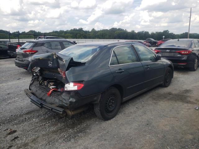 1HGCM56455A098289 - 2005 HONDA ACCORD LX GRAY photo 4