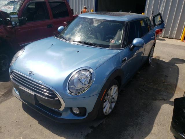 WMWLU1C56H2F27300 - 2017 MINI COOPER CLU BLUE photo 2