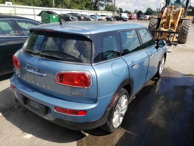 WMWLU1C56H2F27300 - 2017 MINI COOPER CLU BLUE photo 4