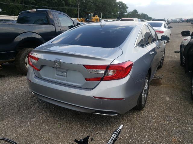 1HGCV1F11LA065282 - 2020 HONDA ACCORD LX SILVER photo 4