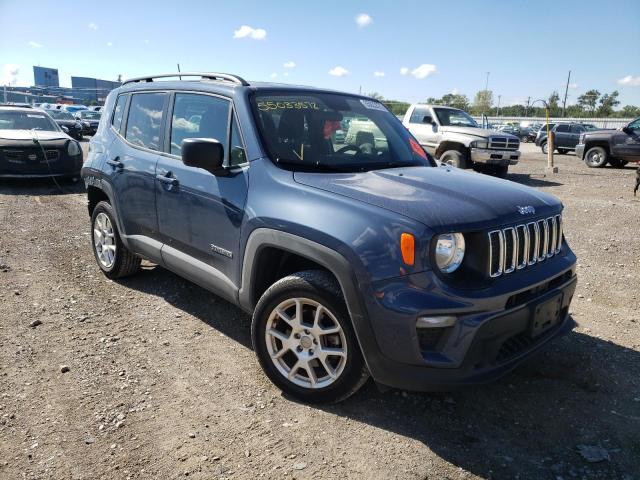 ZACNJBAB5LPL71391 - 2020 JEEP RENEGADE S BLUE photo 1