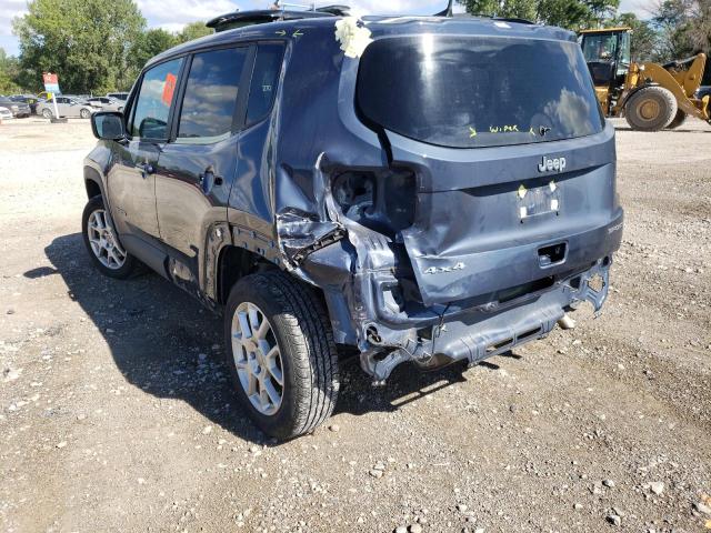 ZACNJBAB5LPL71391 - 2020 JEEP RENEGADE S BLUE photo 9