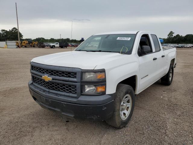 1GCRCPEC0EZ333814 - 2014 CHEVROLET SILVERADO WHITE photo 2