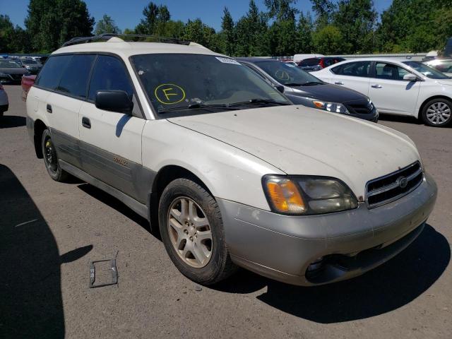 4S3BH665527623342 - 2002 SUBARU LEGACY OUT TWO TONE photo 1