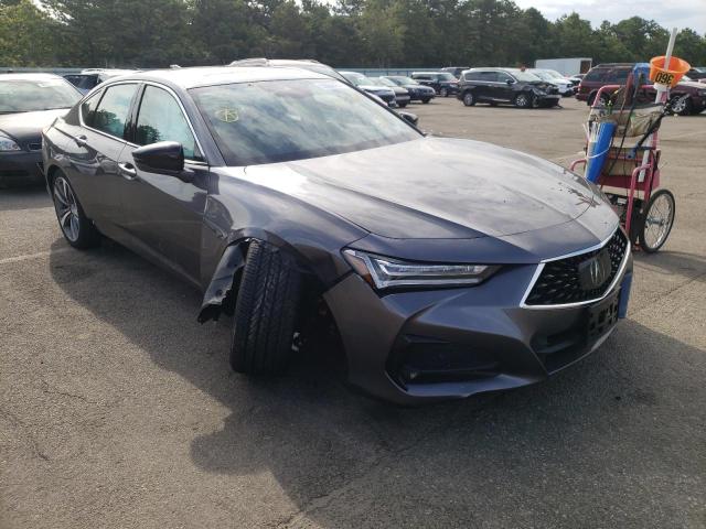 19UUB5F63MA001701 - 2021 ACURA TLX ADVANC GRAY photo 1