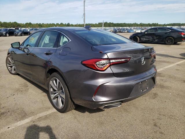 19UUB5F63MA001701 - 2021 ACURA TLX ADVANC GRAY photo 3