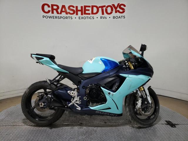 JS1GR7MA2C2100488 - 2012 SUZUKI GSX750 BLUE photo 1