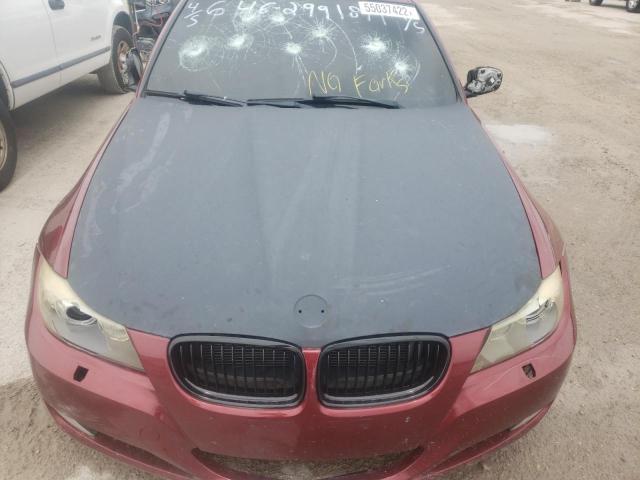 WBAPL5C53BA917955 - 2011 BMW 335 XI TWO TONE photo 7