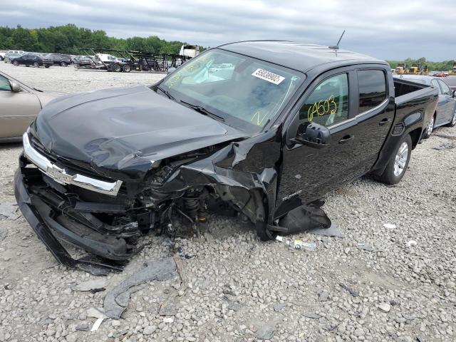 1GCGSCEN6H1258236 - 2017 CHEVROLET COLORADO L BLACK photo 2