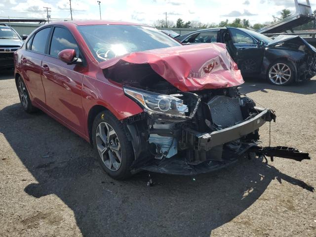 3KPF24AD8LE262342 - 2020 KIA FORTE FE RED photo 1