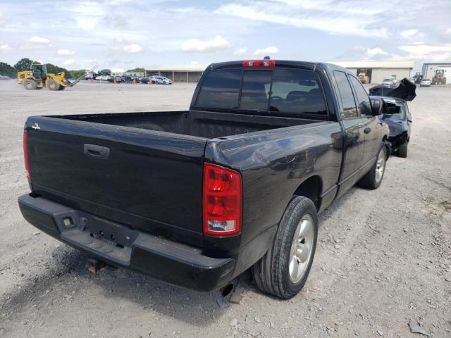 1D7HA18D25S239497 - 2005 DODGE RAM 1500 S BLACK photo 4