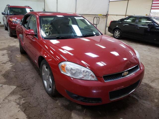 2G1WD58C679143019 - 2007 CHEVROLET IMPALA SUP წითელი ფოტო 1