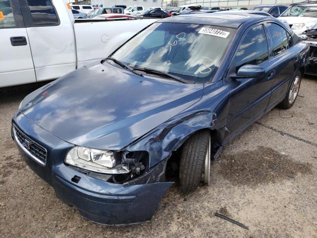 YV1RS592962554261 - 2006 VOLVO S60 2.5T BLUE photo 2
