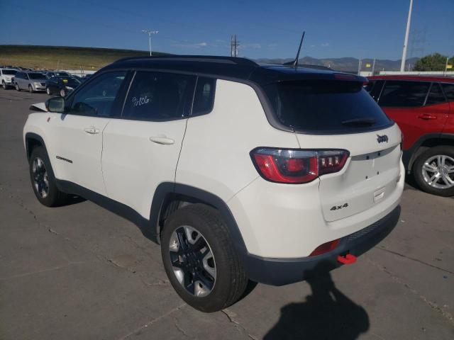 3C4NJDDB7HT616671 - 2017 JEEP COMPASS TR WHITE photo 3