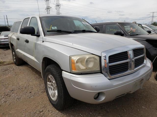 1D7HW48NX6S536708 - 2006 DODGE DAKOTA QUA SILVER photo 1