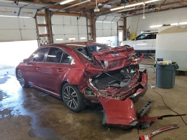 4S3BNAR62K3011297 - 2019 SUBARU LEGACY SPO MAROON photo 3