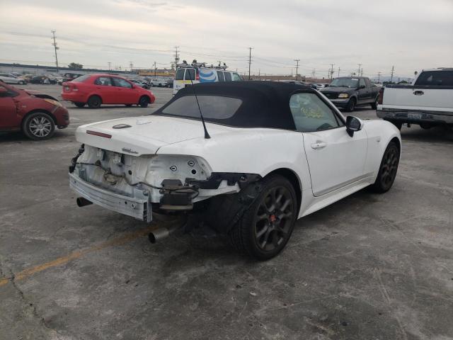 JC1NFAEK3H0105323 - 2017 FIAT 124 SPIDER WHITE photo 4