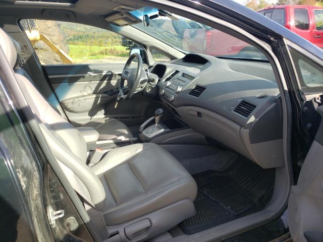 2HGFA16998H308053 - 2008 HONDA CIVIC EXL Czarny zdjęcie 5