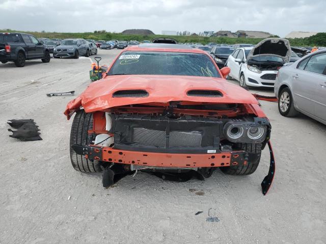 2C3CDZL92NH101435 - 2022 DODGE CHALLENGER ORANGE photo 9